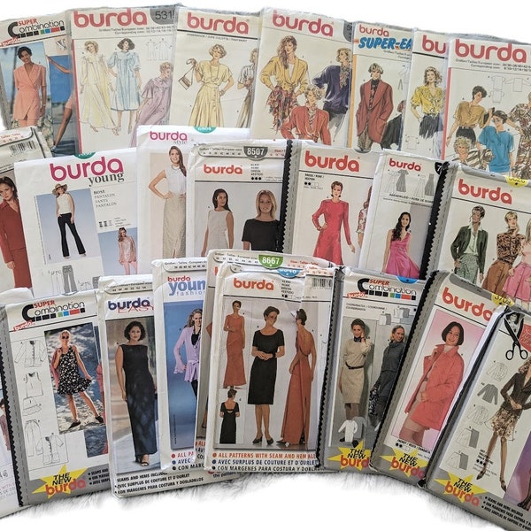 Burda Sewing Pattern 8646 8667 3735 7737 3626 3652 3709 5315 6804 8389 5063 3816 6056 5073 8507 7050 7307 5201 2658 5099 3627 3389 7572 3649