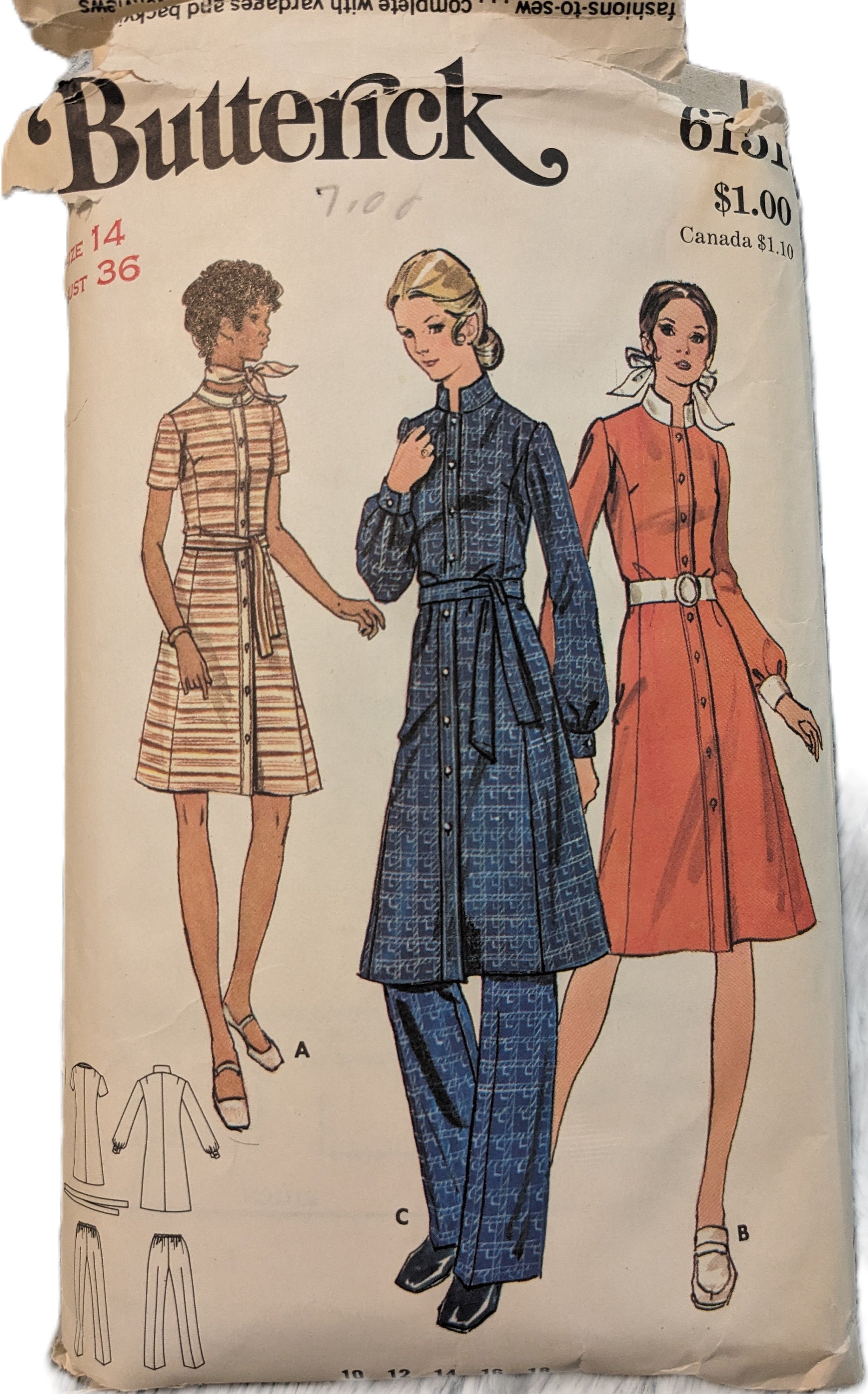 U Pick 1960s Vintage Sewing Patterns Sz 14+ Simplicity 8027