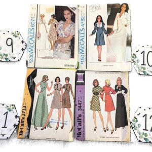 B36 1970s Vintage Sewing Pattern Mccalls 6071 4782 3608 2199 4610 2199 ...