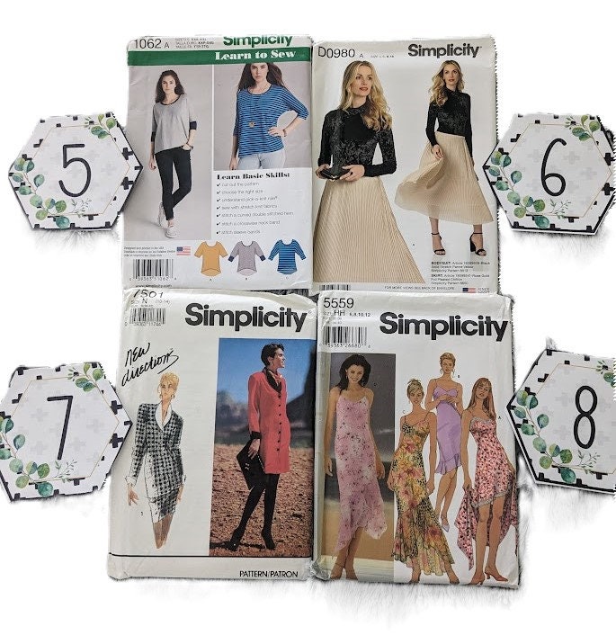 Simplicity R10706 Uncut Simplicity 7090 2652 4235 8170 7323 1276 8504 8059 7501 7311 2474 ...