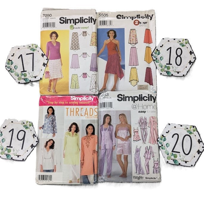 Simplicity R10706 Uncut Simplicity 7090 2652 4235 8170 7323 1276 8504 8059 7501 7311 2474 ...