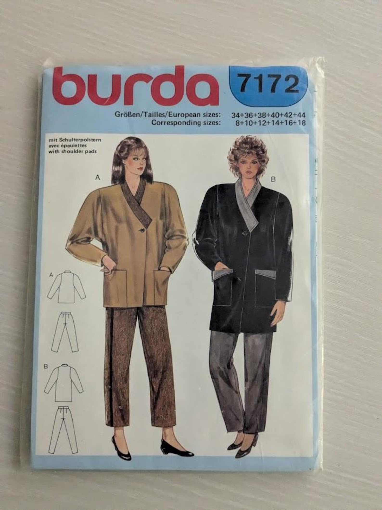 Burda Sewing Pattern 27642 6522 6547 6490 6631 6883 6909 6530 6754 6523 ...