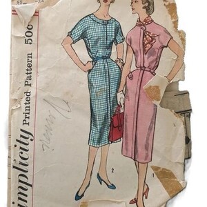 U Pick 1950s Vintage Sewing Patterns Complete Simplicity 1847 1886 1685 4971 McCall 5262 8336 3941 8586 Some Plus Size Simp 1886 16.5/37