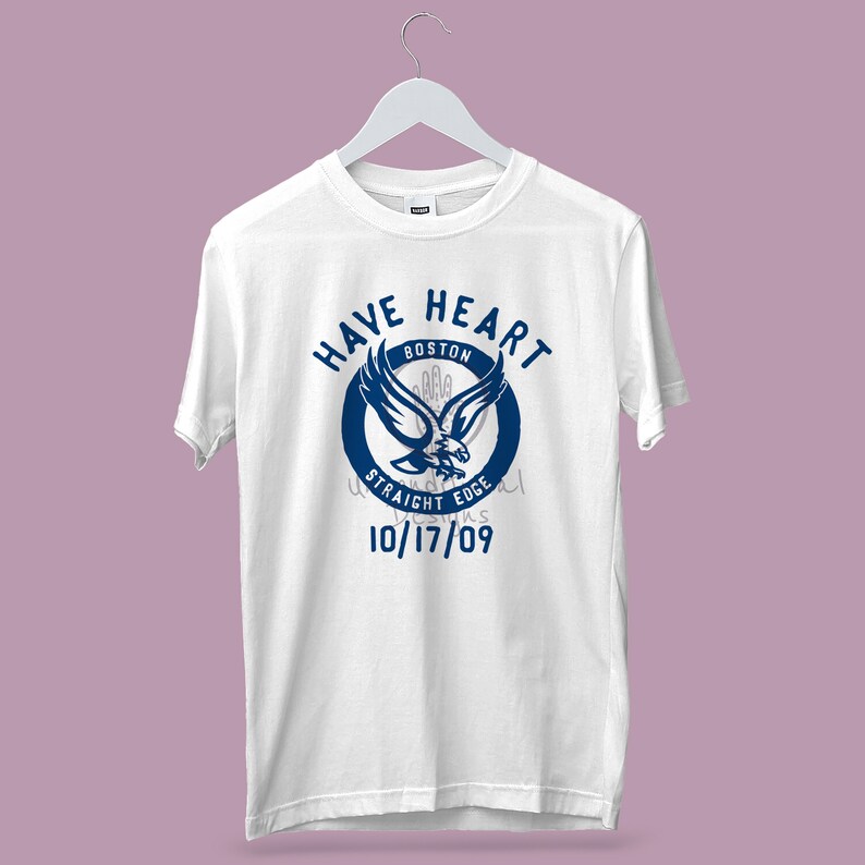 Have Heart Boston Straight Edge PNG, Have Heart Hardcore Band Merch