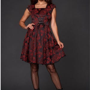 red and black emo dress emo wedding