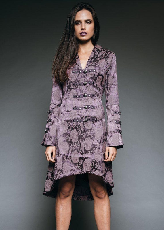Purple steampunk jacket hotsell