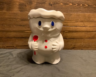 Pillsbury Doughboy Giggling Cookie Jar - Etsy