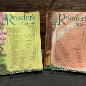 May and June 1953 Reader’s Digest, selling as a pair!