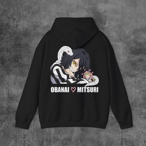 Demon Slayer Obanai Demon Slayer Hoodie for Anime Lovers Gift Anime Hoodie Demon Slayer Mitsuri Kimetsu No Yaiba Anime Merch Unisex Hoodie
