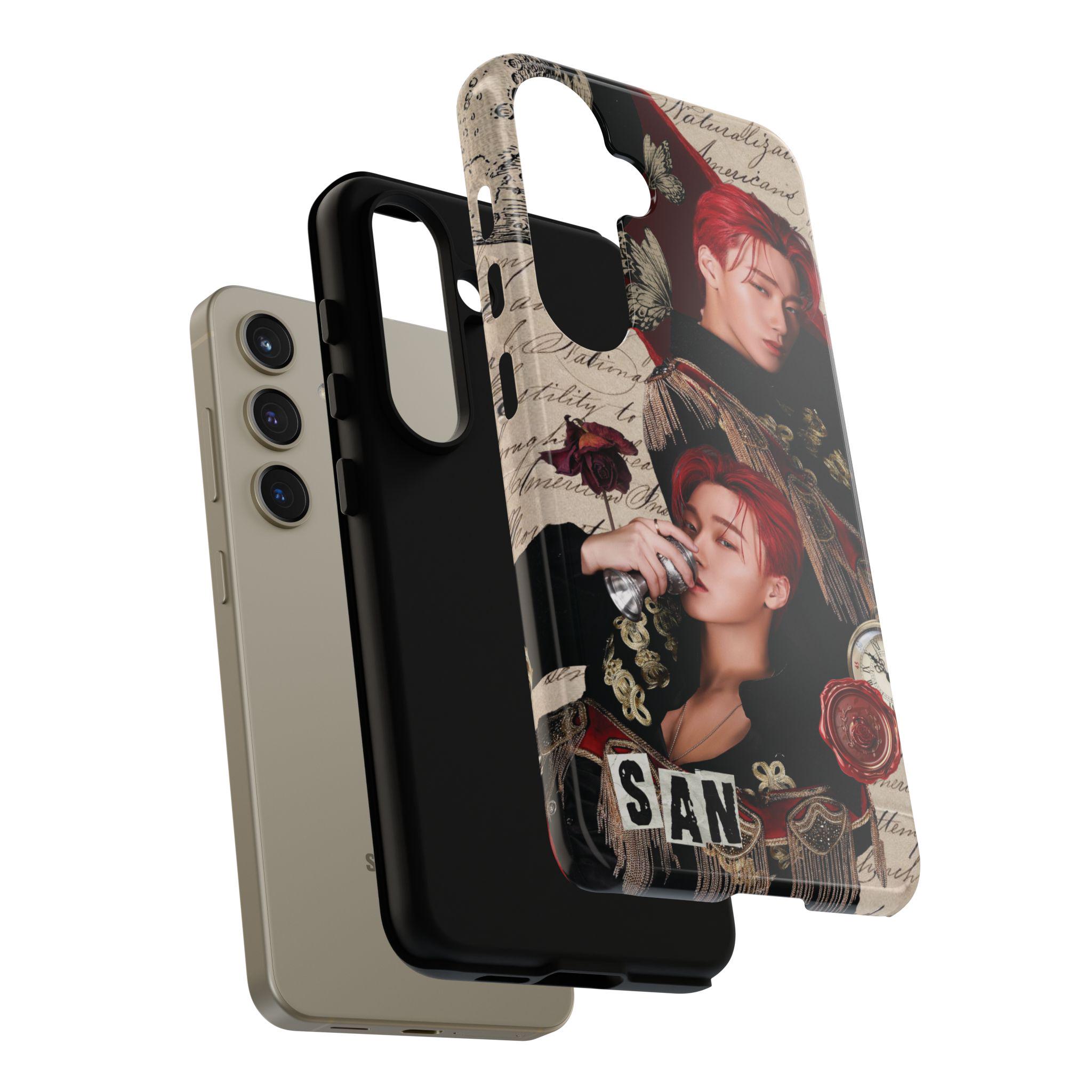ATEEZ ジョンホ スマホ ケース kpopstore 当選 直筆 サイン Ateez Phone Case Kpop Phone Case San Ateez Atiny Phone Case K-pop