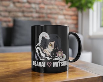 Demon Slayer Obanai Demon Slayer Mug for Anime Lovers Gift Anime Tasse Demon Slayer Mitsuri Kimetsu No Yaiba Anime Merch Anime Coffee Mug