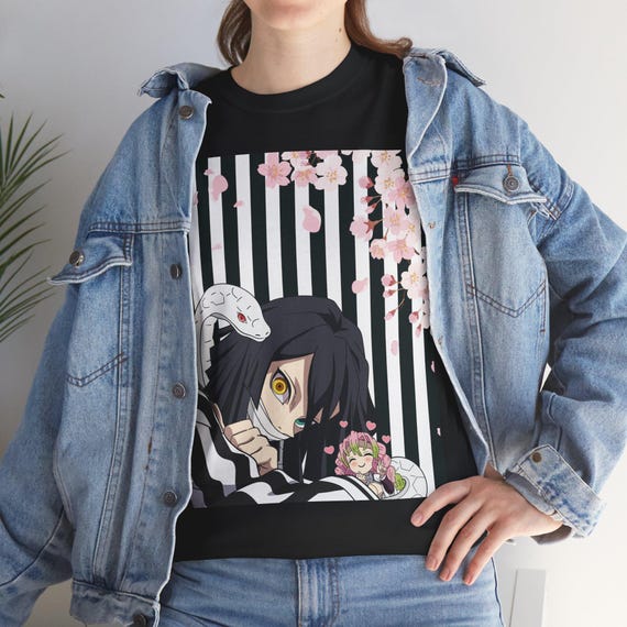 Anime T Shirt Demon Slayer Obanai Iguro Demon Slayer T Shirt Obanai Shirt Anime Tee Demon Slayer Mitsuri Shirt Anime Merch Unisex Tee