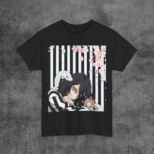Anime T Shirt Demon Slayer Obanai Iguro Demon Slayer T Shirt Obanai Shirt Anime Tee Demon Slayer Mitsuri Shirt Anime Merch Unisex Tee image 2