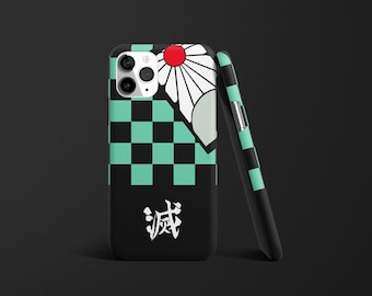 Demon Slayer Phone Case Anime Phone Case Tanjiro Kamado Demon Slayer Phone Case Tanjiro Kamado Handy Cover TOUGH Case for iPhone Samsung