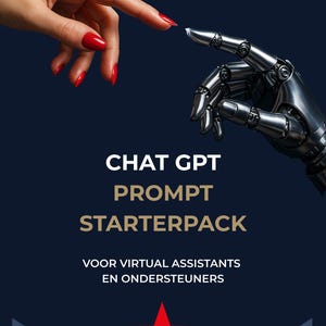ChatGPT Prompt Starterpack – Nederlands (Speciaal för VA’s en ondernemers)