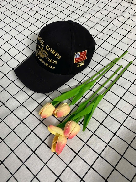 Marine Corps 250th Anniversary Embroidered Baseball Cap  display picture 1