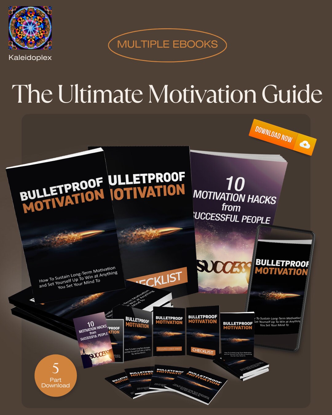 Inspiring Guide The Ultimate Motivational Guide - Bulletproof Motivation Digital ...