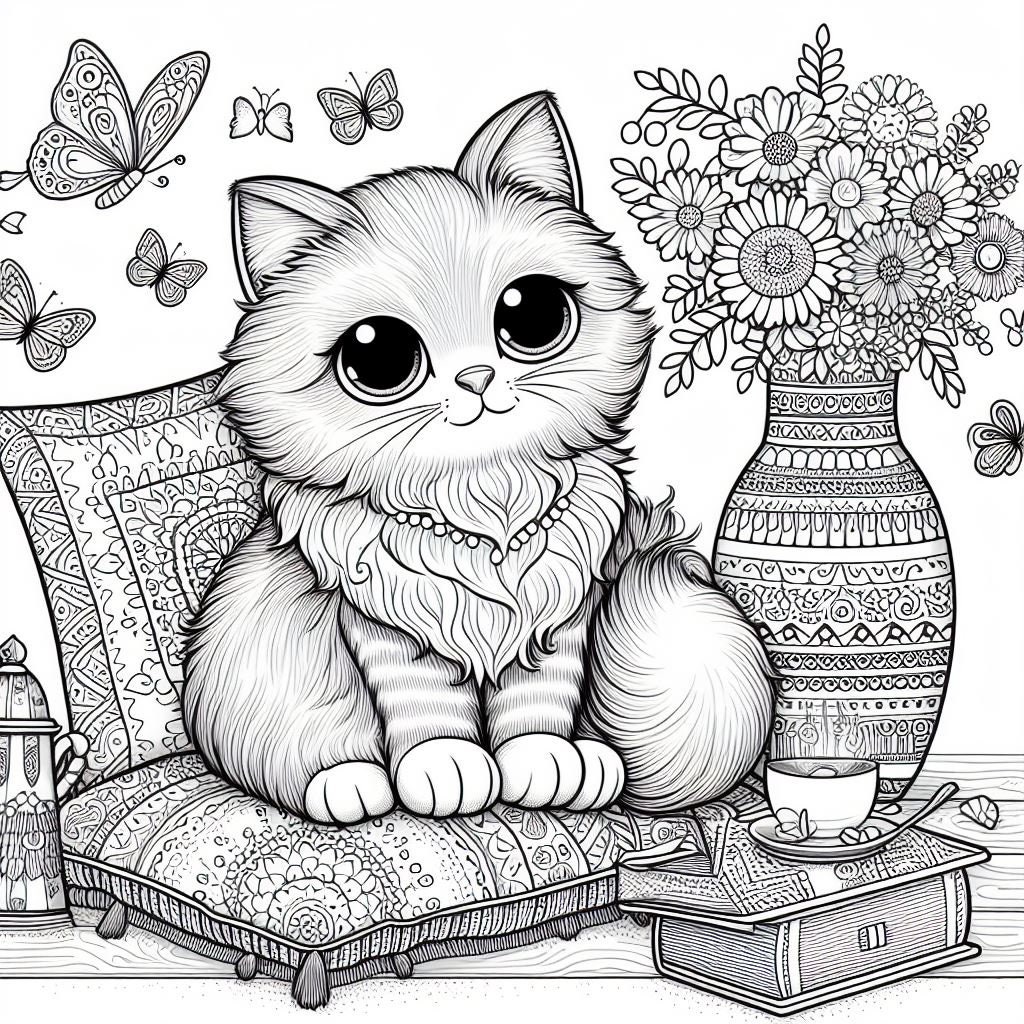 Animal Drawings for Coloring - Etsy