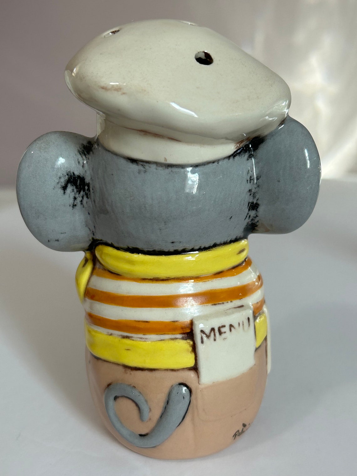 Vintage Mouse Cheese Shaker With Chef Hat Patricia Etsy