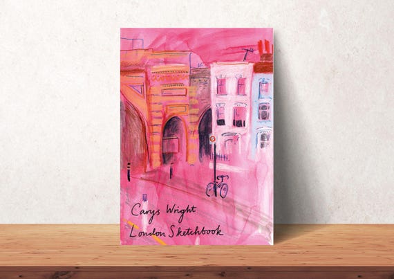 London Sketchbook Zine: Hand-Drawn Illustration Art - Carys Wright Studio