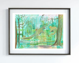 Crystal Palace London Art Print