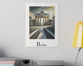 Wandbild Berlin Deutschland Brandenburger Tor / Fotoleinwand Canvas