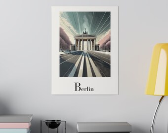 Wandbild Berlin Deutschland Brandenburger Tor / Fotoleinwand Canvas