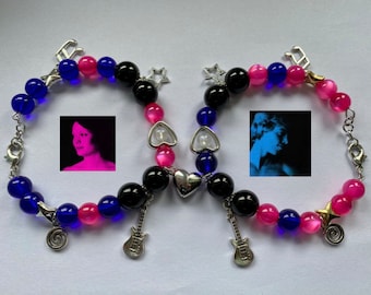 Tv Girl Matching Charm Bracelet Y2K