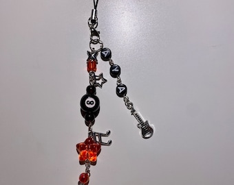 Lovejoy Are You Alright Beaded Charm Keychain Phonecharm