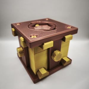 Scatola puzzle Arcana, scatola puzzle stampata in 3D con 35 passaggi e 47 parti, passo dopo passo, giochi mentali, labirinto, giocattoli, rompicapo, puzzle meccanico