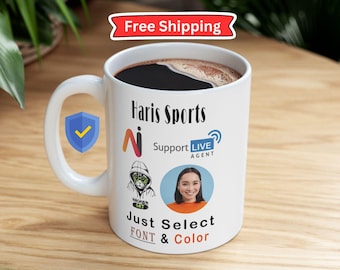 Custom Mug, Personalized Coffee Mug, Logo Mug, Office Custom Mug, Ceramic Mugs, Personalized logo mug, Custom Coffee Mug, Custom Photo Mug