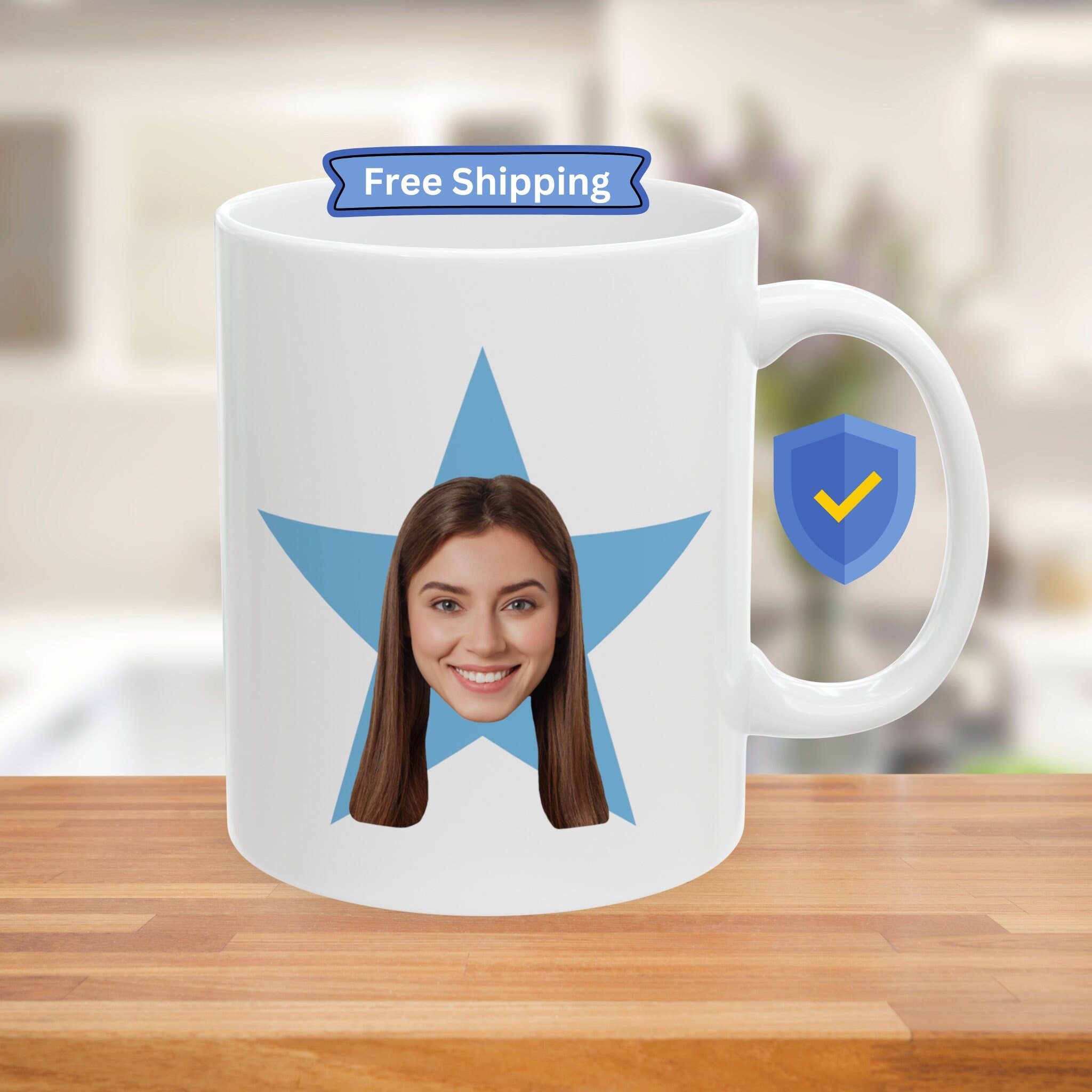 The Office TV Show Mug, Personalized Office Star Face Mug, The Office TV Show Gifts, Custom Face Mug, Unique Office Mug, Gift For Friends