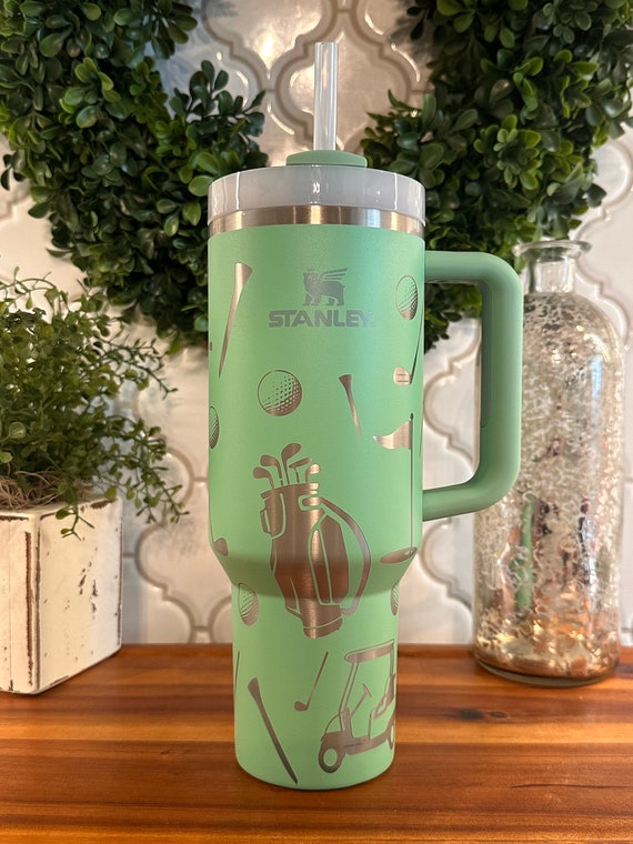 40oz Engraved Golf Stanley Tumbler - Etsy