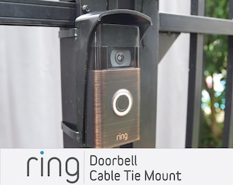 Cable Tie Mount for RING Video Doorbell (1st Gen)