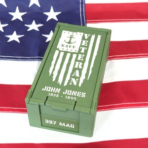 Custom Ammo Box - Navy Veteran Edition