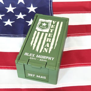 Custom Ammo Box - Police Veteran Edition