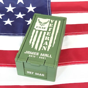Custom Ammo Box - USAF Veteran Edition