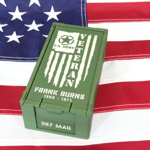 Custom Ammo Box - Army Veteran Edition