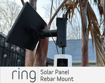 RING Solar Panel - Rebar Mount