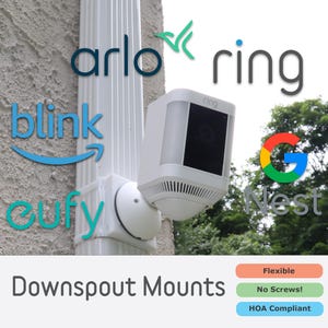 Camera Downspout Mounts
