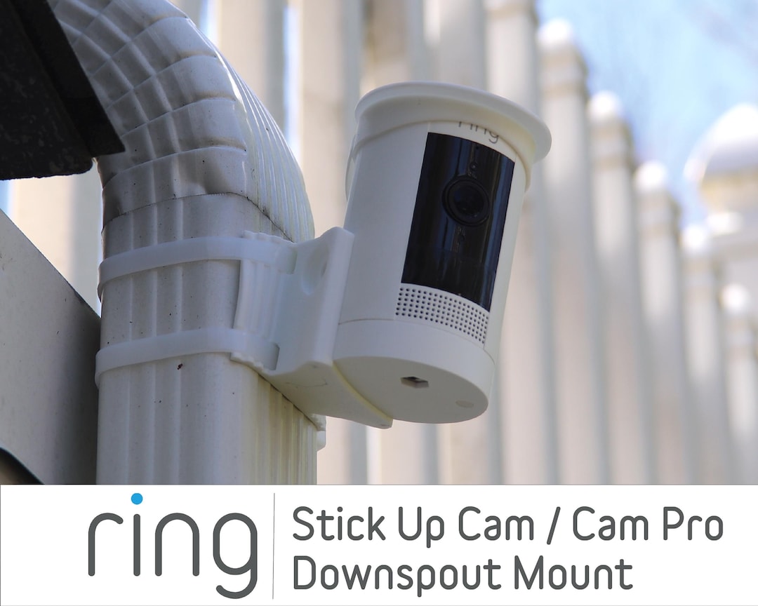 RING Stick up Cam Cam Pro Downspout Mount (tamper Resistant