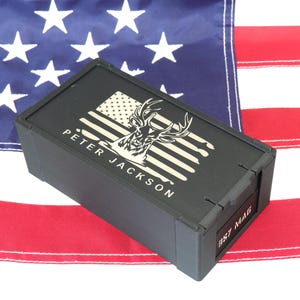 Custom Ammo Box - Hunting Deer