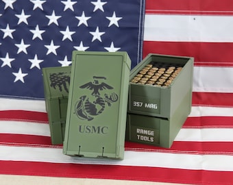 Stacking Ammo Box - Marines