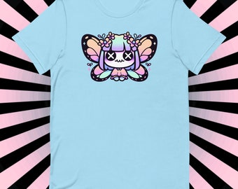 Pastel Goth T-Shirt - Creepy Fairy Grunge Style
