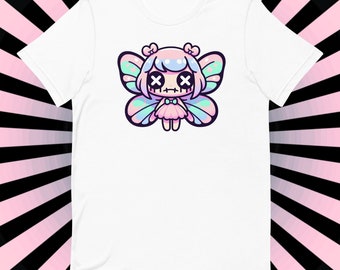 Pastel Goth T-Shirt: Creepy Fairy Grunge Graphic Tee