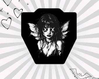 Gothic Fairy Dreamcore Bubble-free Waterproof Vinyl Sticker