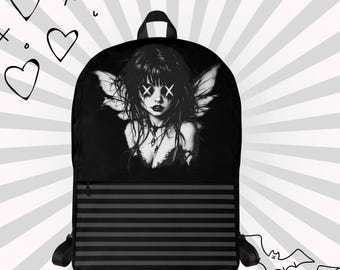 Gothic Fairy Cottagecore Nightmare Backpack