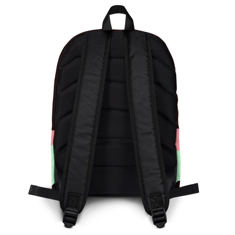 Grunge Weirdcore Hyena Clown Bookbag Pastel Goth Clowncore Gore Knap Sack Book School Bag