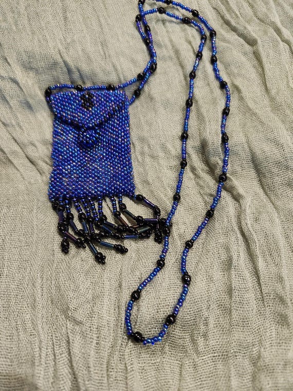 Beaded Amulet Bag - image 1