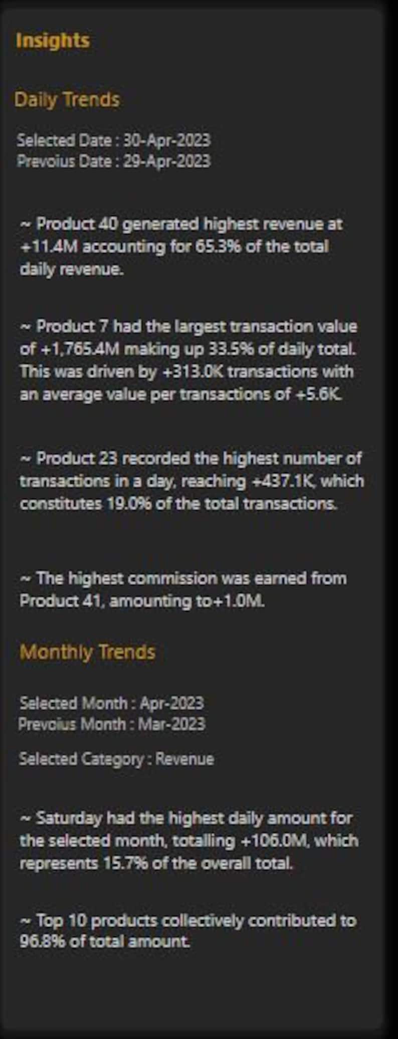 Power BI Kpi's Dashboard, KPI Dashboard Template for Business ...